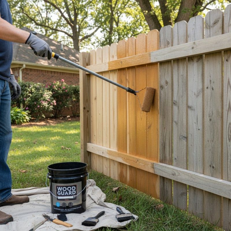 Cedar Fence Sealing in Kitsap County, WA