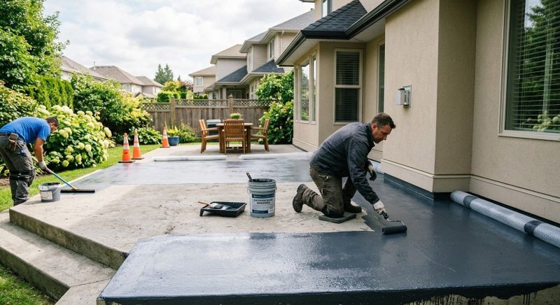 Concrete Patio Sealing in Kitsap County, WA