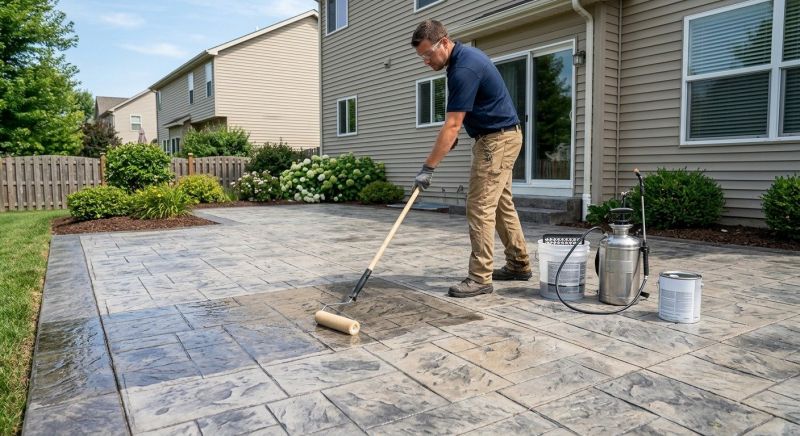 Concrete Walkway Sealing in Kitsap County, WA