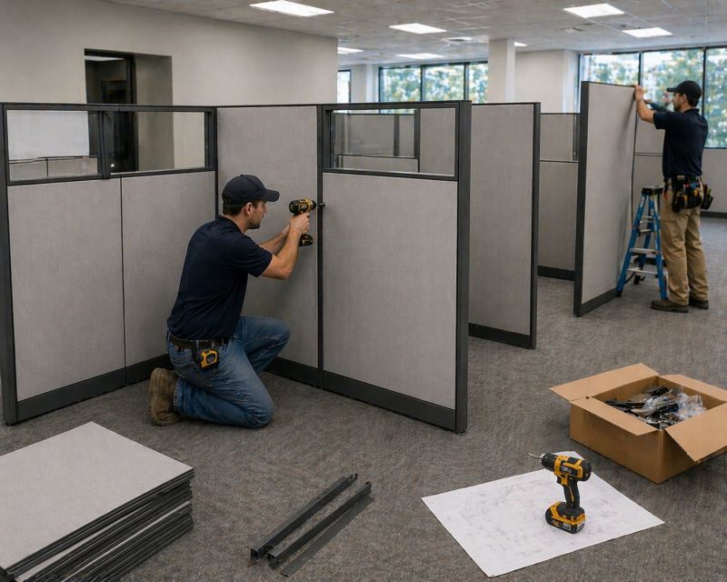 Cubicle Installation in Olathe, KS
