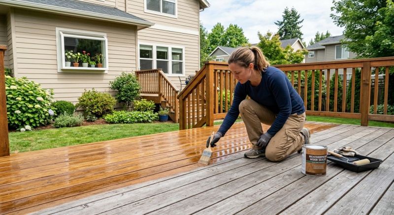 Deck Waterproofing in Kitsap County, WA