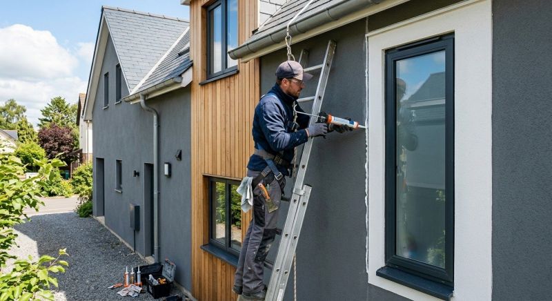 Exterior Caulking in Conroe, TX