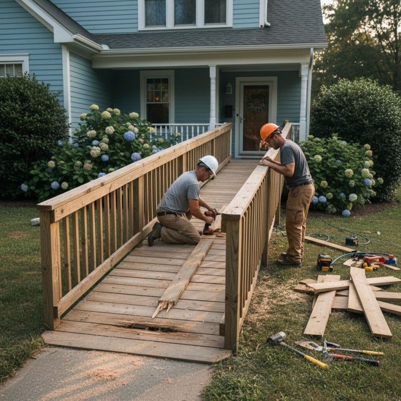Handicap Ramp Repair in Denver County, CO