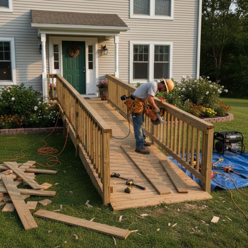 Handicap Ramp Repair in Denver County, CO