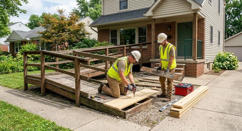 Handicap Ramp Repair in Alpharetta, GA