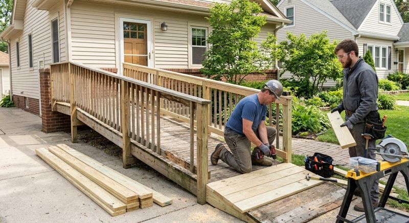 Handicap Ramp Repair in Olathe, KS
