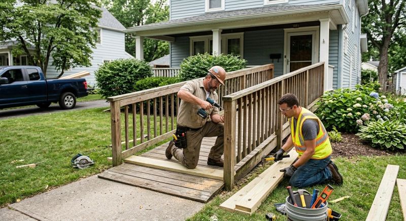 Wood Ramp Repair in Alpharetta, GA
