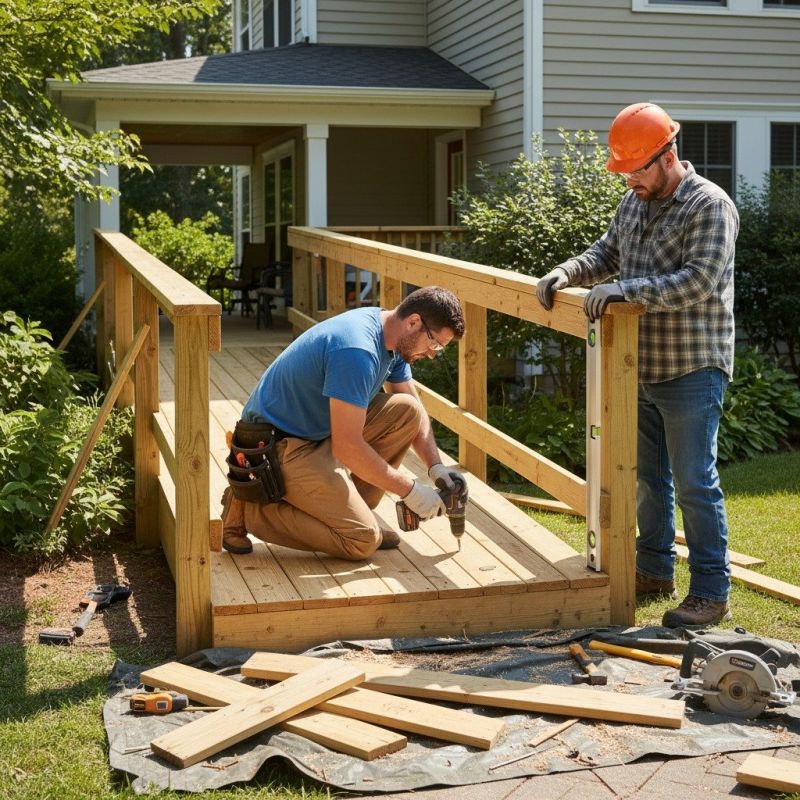 Wood Ramp Repair in Littleton, CO